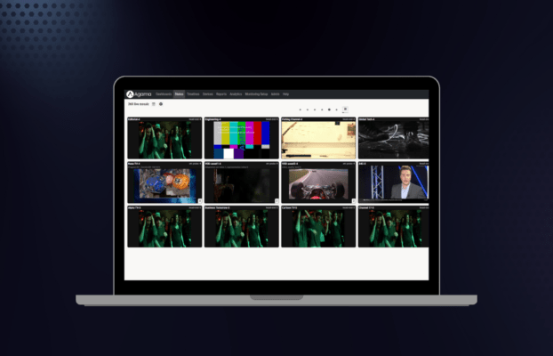 Video confidence at a glance with 360 Live Mosaic